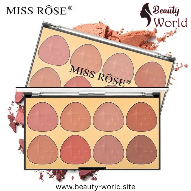 "Miss Rose 8-Color Blusher Palette"