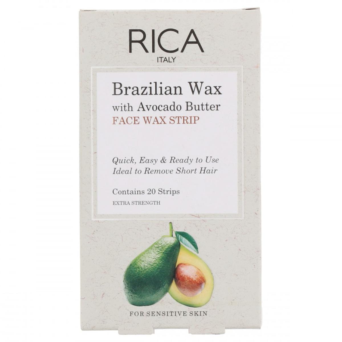 Rica Body Wax Strips (20 Strips)