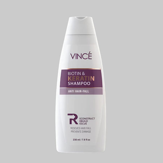 Vince Biotin & Keratin Shampoo – Anti Hair-Fall Solution