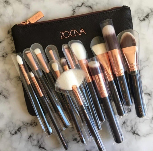 "Zoeva Luxe 15 Brush Set – Master Makeup with Supremely Soft, Fluffy Tools"