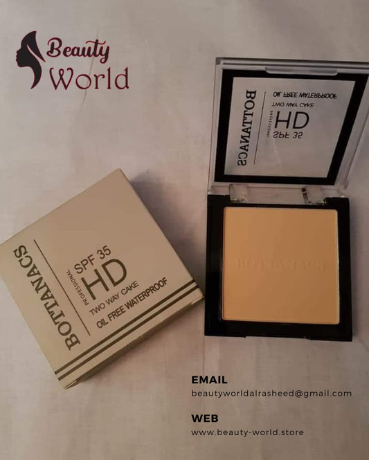 Bottanacs HD Compact Powder SPF 35 – Oil-Free & Waterproof