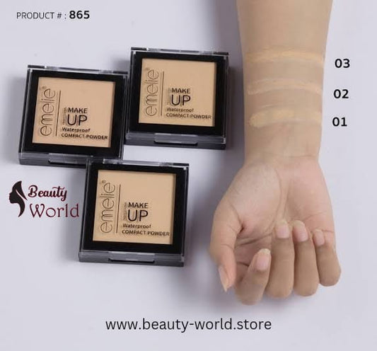 "Emelie Waterproof Compact Powder"