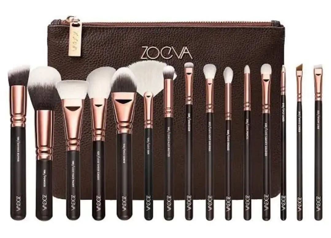 "Zoeva Luxe 15 Brush Set – Master Makeup with Supremely Soft, Fluffy Tools"