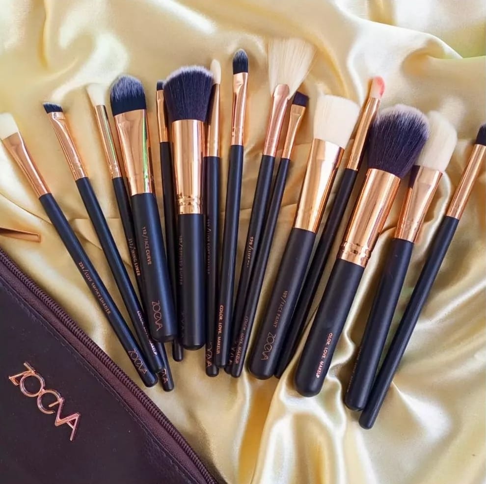 "Zoeva Luxe 15 Brush Set – Master Makeup with Supremely Soft, Fluffy Tools"