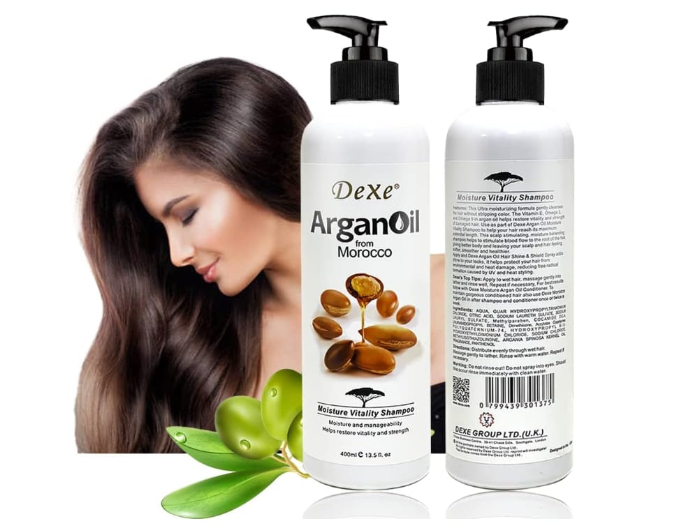 Dexe Argan Oil Moisture Vitality Shampoo - 400ml