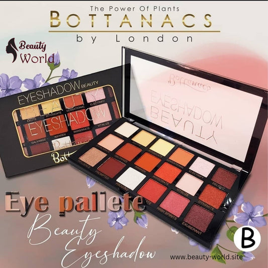 Bottanacs Beauty Eyeshadow Palette – 18 Shades