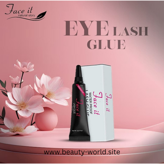 Face It Waterproof Eyelash Glue – Long-Lasting Lash Adhesive